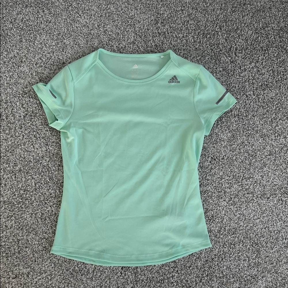 Adidas Women's Mint Green Performance Top